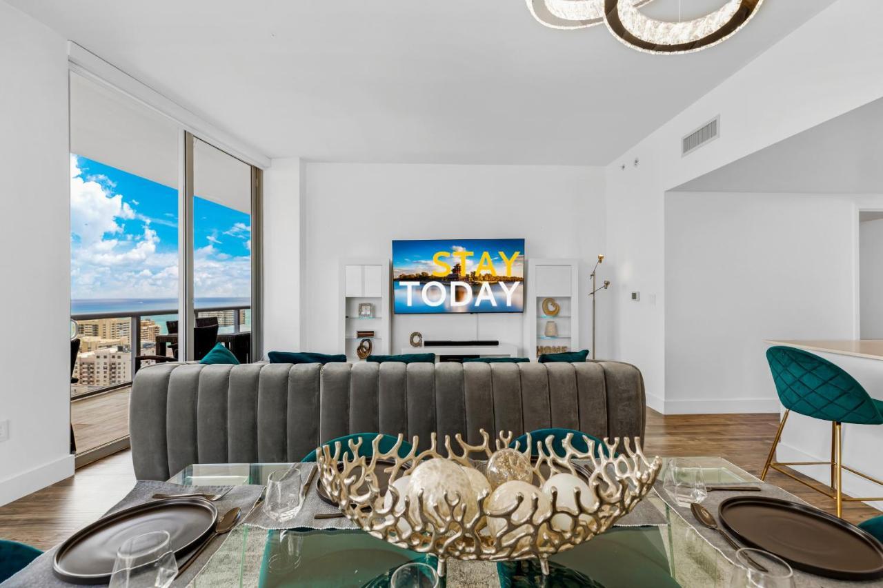 Beachwalk Resort - Penthouse In The Sky 3Bdr And 3Ba Luxury Condo Direct Ocean View Hallandale Beach Exteriér fotografie